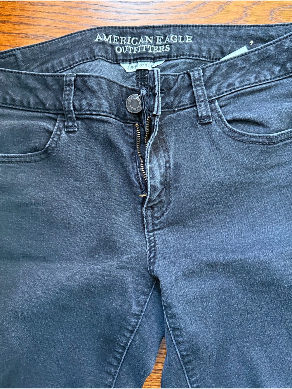 American Eagle Black Jean Jeggings